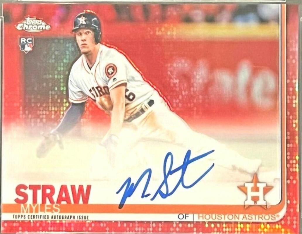 Myles Straw [Red Refractor] #RA-MS