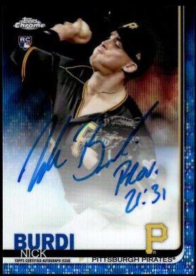 Nick Burdi [Blue Wave Refractor] #RA-NB
