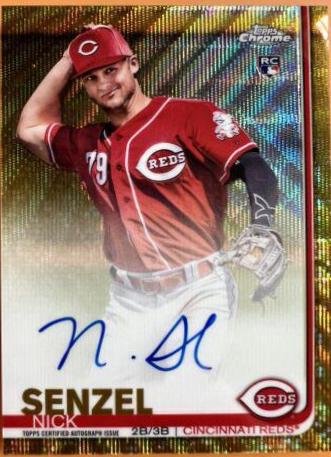 Nick Senzel [Gold Refractor] #RA-NS