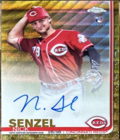 Nick Senzel [Gold Wave Refractor] #RA-NS