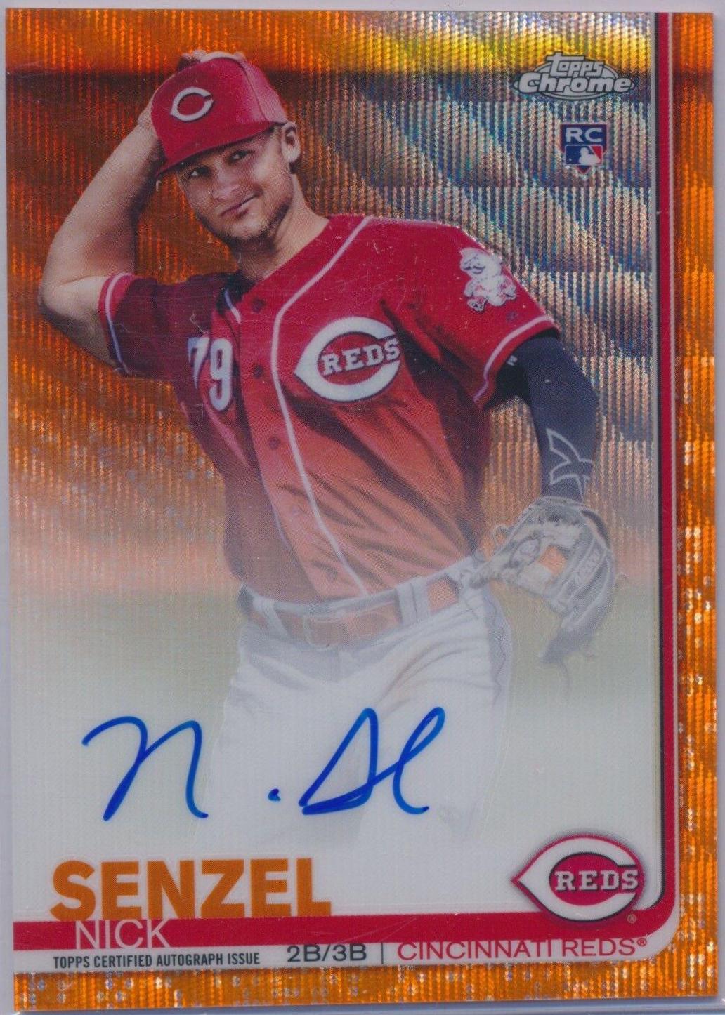 Nick Senzel [Orange Wave Refractor] #RA-NS