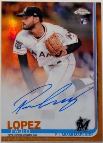 Pablo Lopez [Orange Refractor] #RA-PL