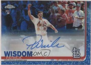 Patrick Wisdom [Blue Refractor] #RA-PW