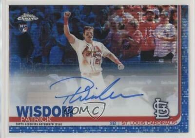 Patrick Wisdom [Blue Wave Refractor] #RA-PW