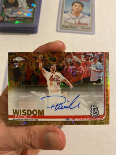 Patrick Wisdom [Gold Refractor] #RA-PW