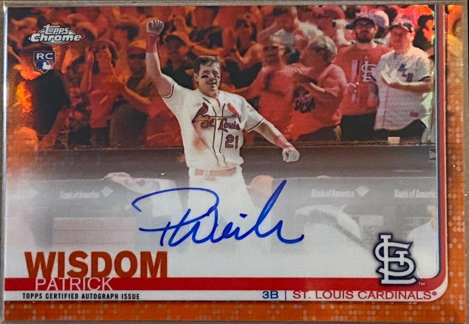 Patrick Wisdom [Orange Refractor] #RA-PW