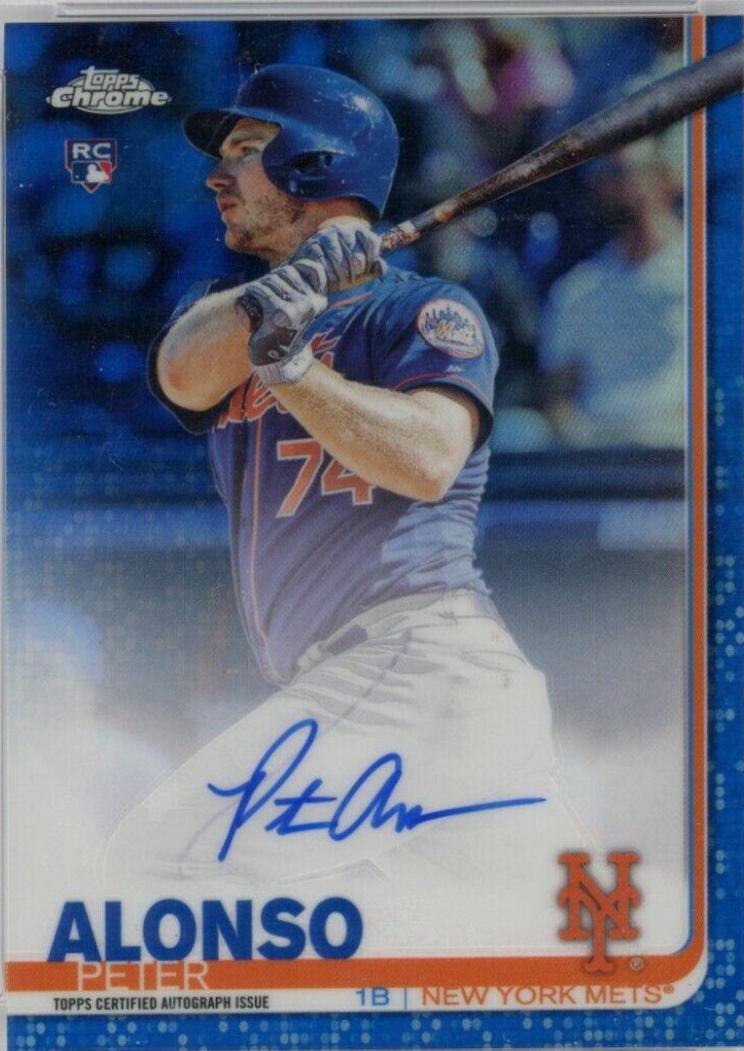 Peter Alonso [Blue Refractor] #RA-PA
