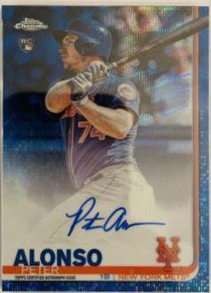 Peter Alonso [Blue Wave Refractor] #RA-PA