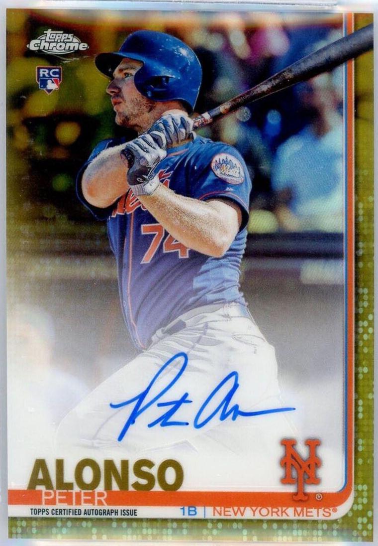 Peter Alonso [Gold Refractor] #RA-PA