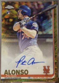 Peter Alonso [Gold Wave Refractor] #RA-PA