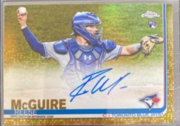 Reese McGuire [Gold Refractor] #RA-RM