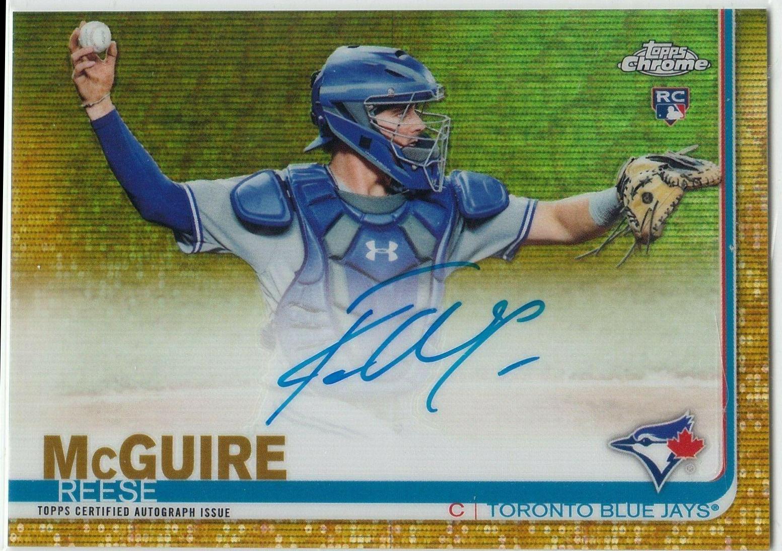 Reese McGuire [Gold Wave Refractor] #RA-RM