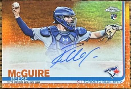Reese McGuire [Orange Refractor] #RA-RM