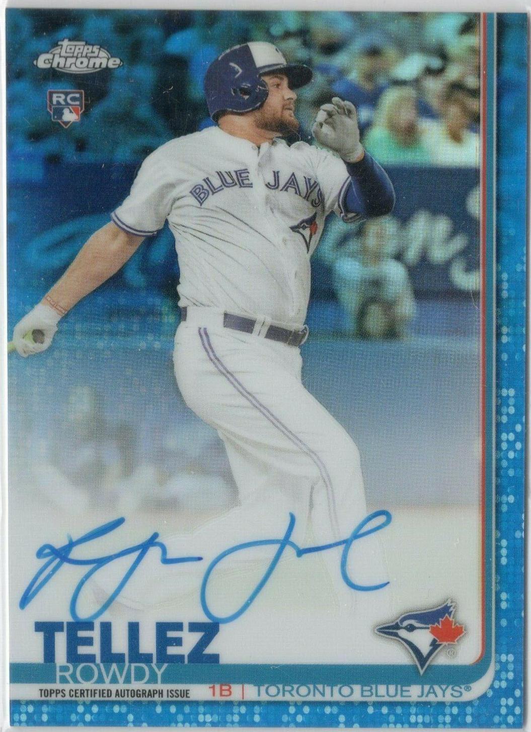 Rowdy Tellez [Blue Refractor] #RA-RT