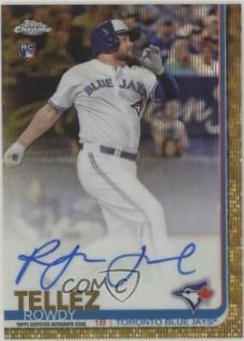 Rowdy Tellez [Gold Wave Refractor] #RA-RT