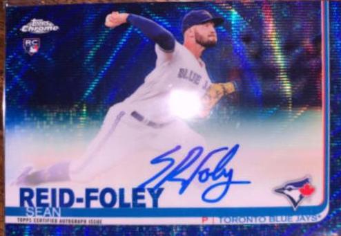 Sean Reid Foley [Blue Wave Refractor] #RA-SRF