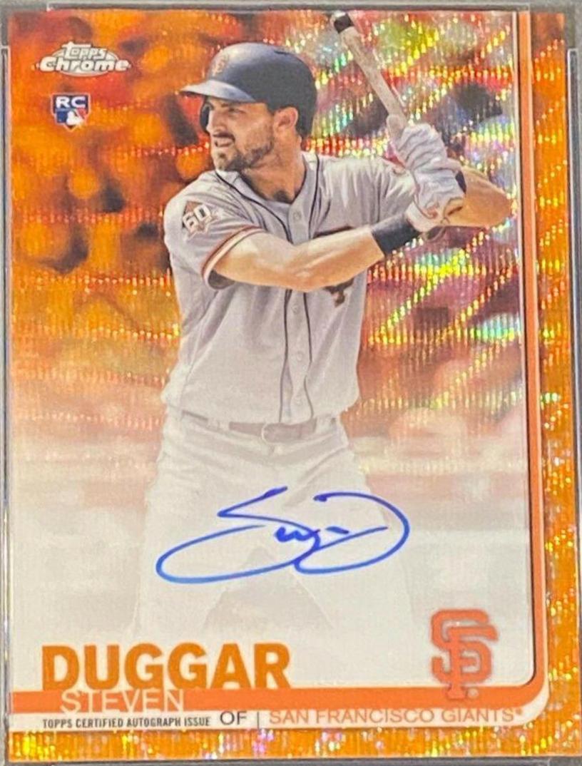 Steven Duggar [Orange Wave Refractor] #RA-SD