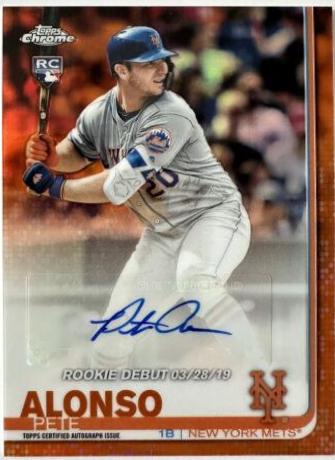 Pete Alonso [Orange Refractor] #PA