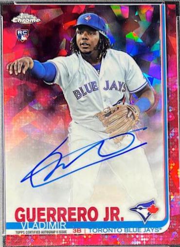 Vladimir Guerrero Jr. [Red Refractor] #VGJ