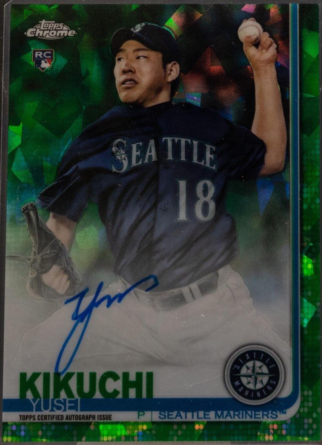 Yusei Kikuchi [Green Refractor] #YK