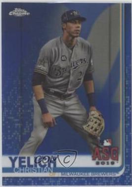 Christian Yelich [Blue Refractor] #77