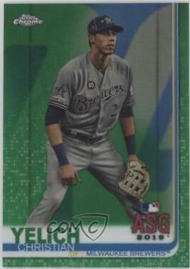Christian Yelich [Green Refractor] #77