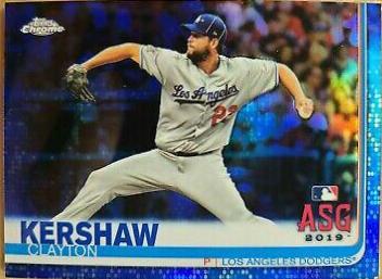 Clayton Kershaw [Blue Refractor] #91