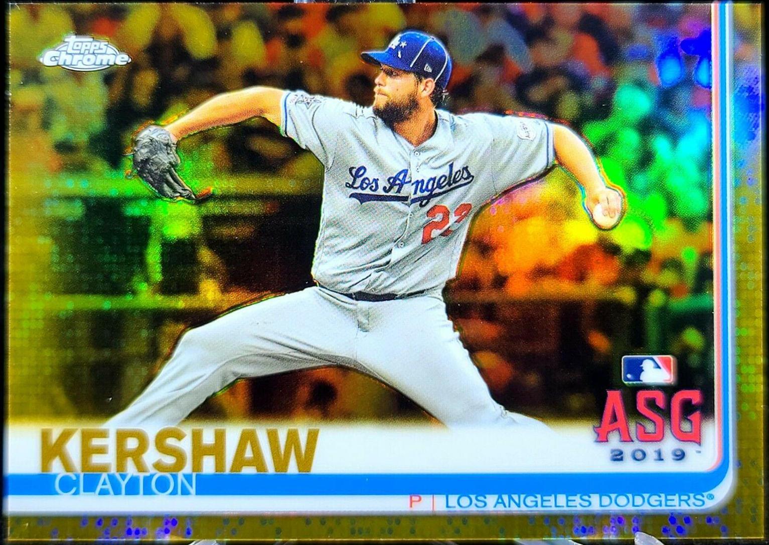Clayton Kershaw [Gold Refractor] #91