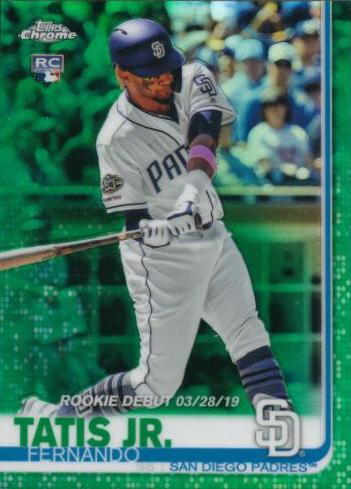 Fernando Tatis Jr. [Green Refractor] #54