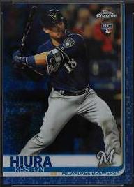 Keston Hiura [Blue Refractor] #38