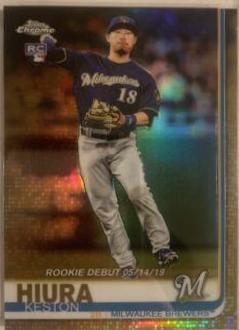Keston Hiura [Gold Refractor] #62