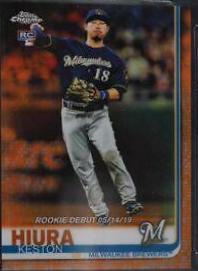 Keston Hiura [Orange Refractor] #62