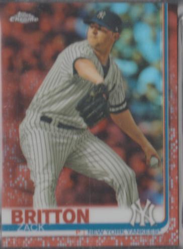 Zack Britton [Orange Refractor] #8