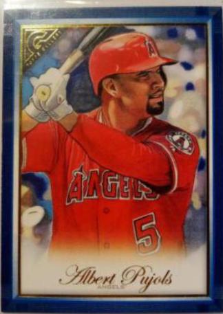 Albert Pujols [Blue] #27