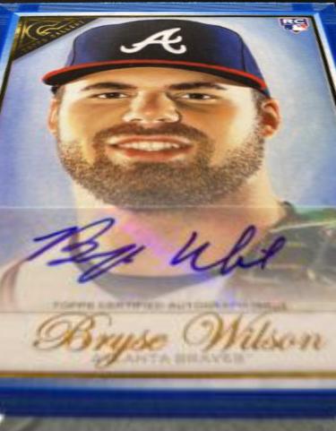 Bryse Wilson [Autograph Blue] #77