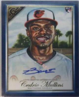 Cedric Mullins [Autograph Blue] #96
