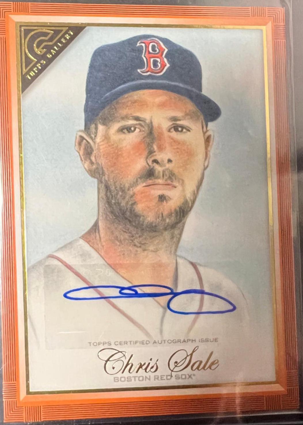 Chris Sale [Autograph Orange] #140