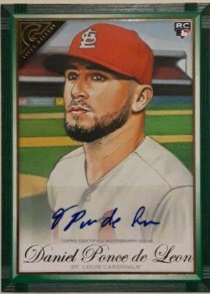 Daniel Ponce de Leon [Autograph Green] #34