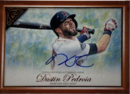 Dustin Pedroia [Autograph Orange] #141