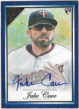 Jake Cave [Autograph Blue] #99