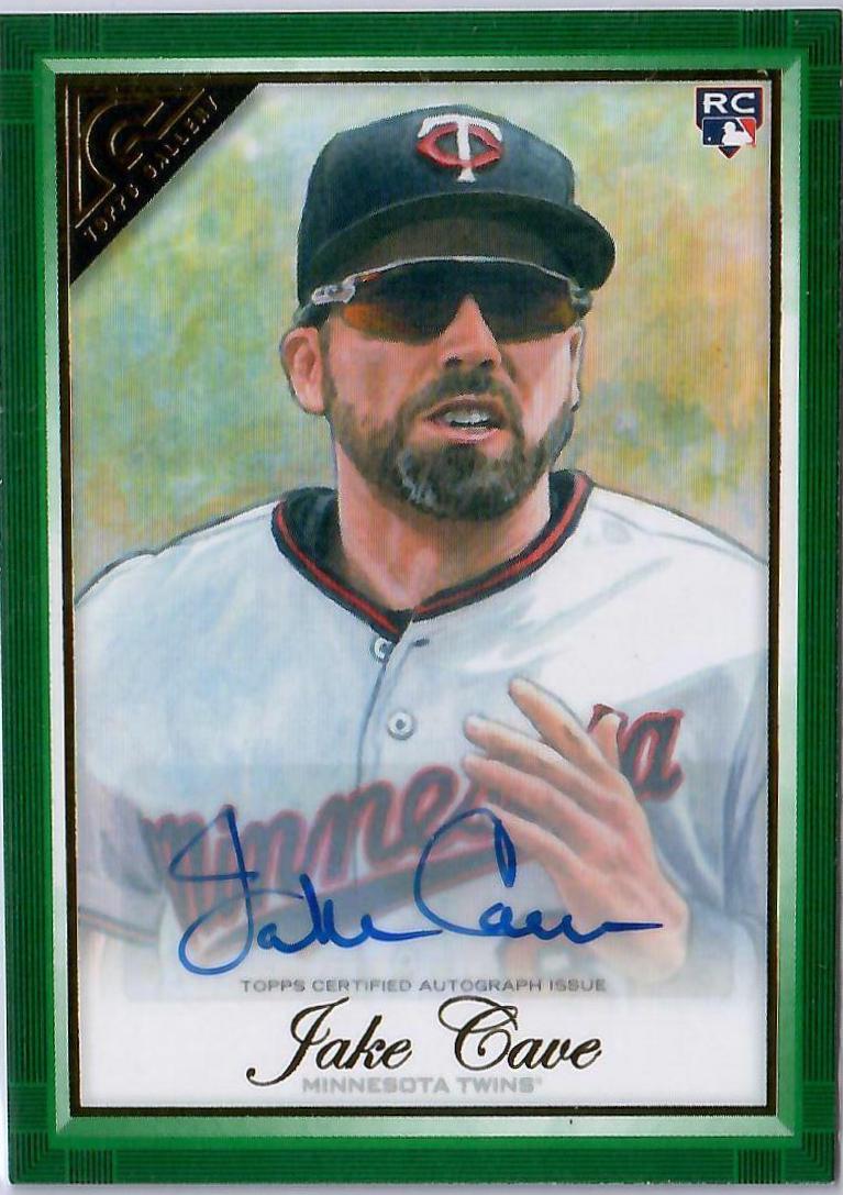 Jake Cave [Autograph Green] #99