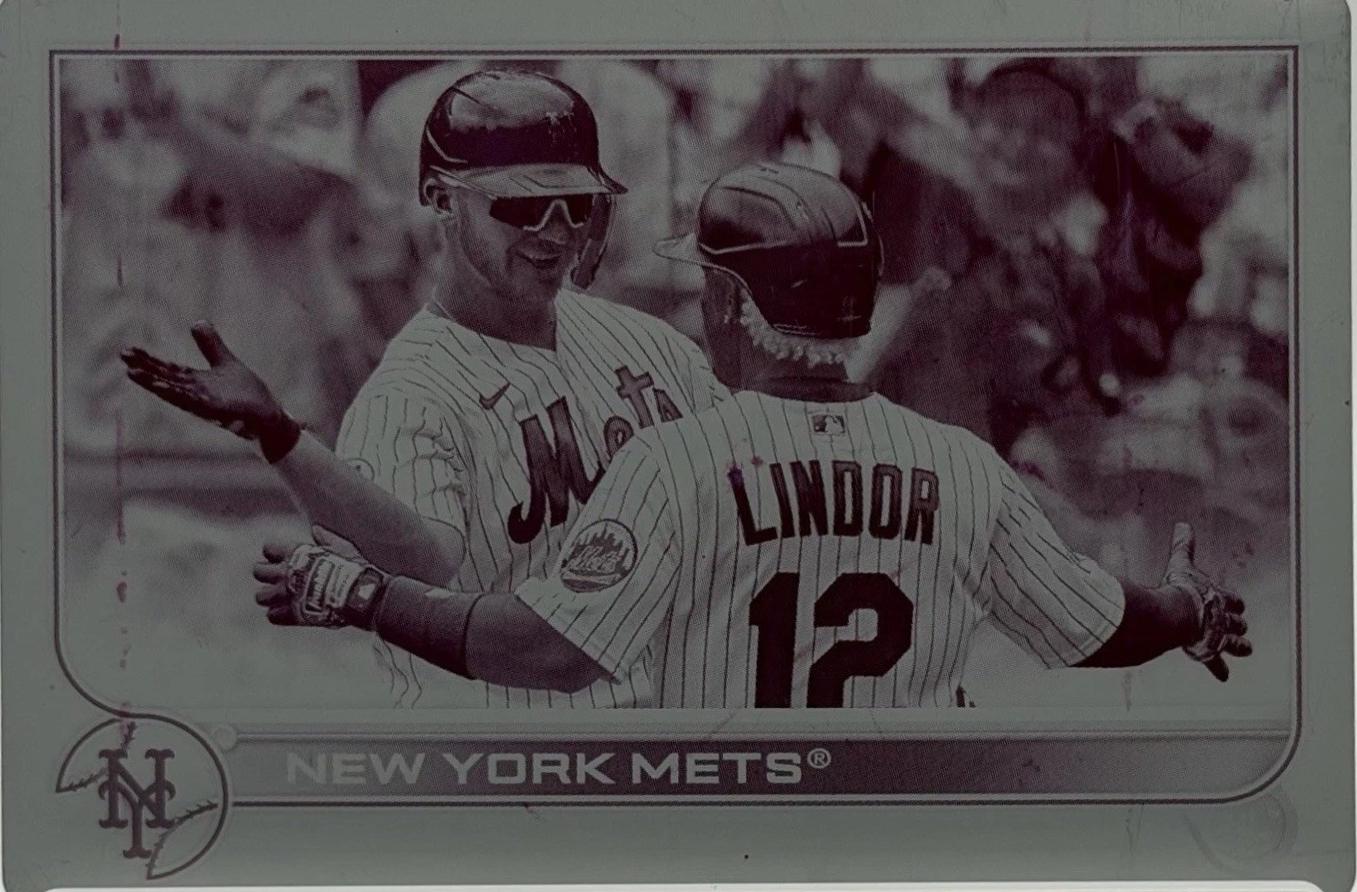 New York Mets [Printing Plate] #341