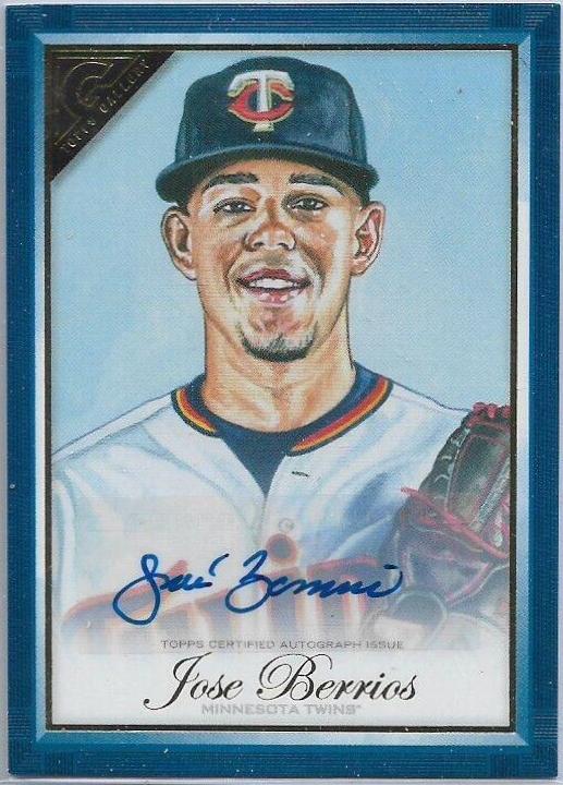 Jose Berrios [Autograph Blue] #71