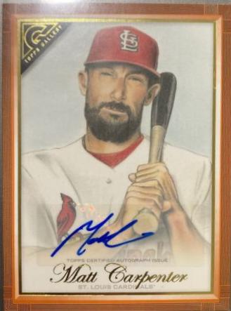 Matt Carpenter [Autograph Orange] #88