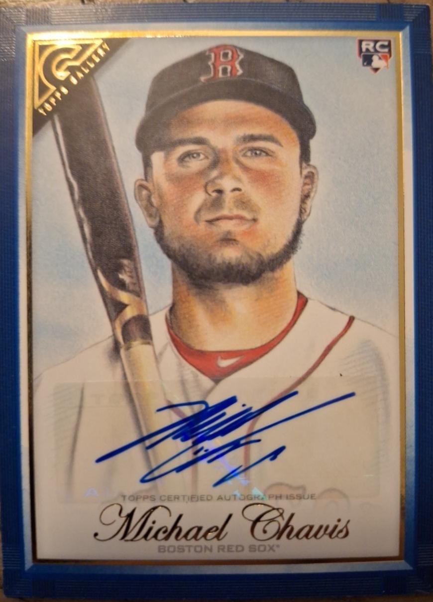 Michael Chavis [Autograph Blue] #60