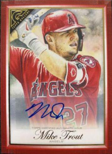 Mike Trout [Autograph] #105