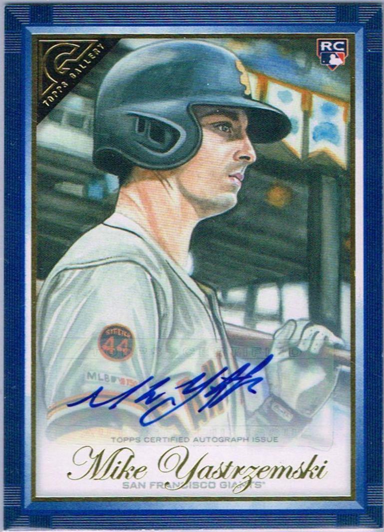 Mike Yastrzemski [Autograph Blue] #102