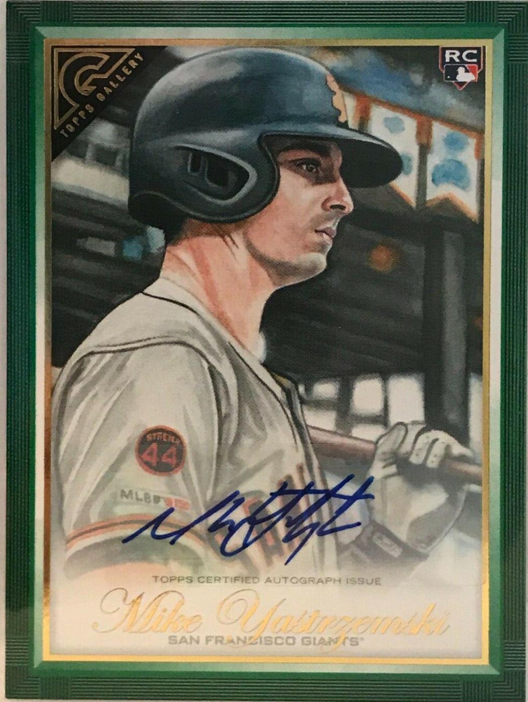 Mike Yastrzemski [Autograph Green] #102