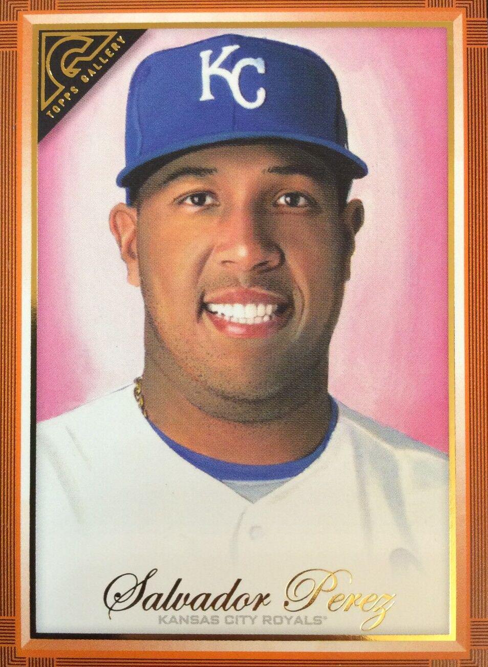 Salvador Perez [Orange] #100