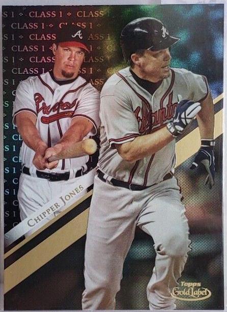 Chipper Jones [Class 1 Black] #73